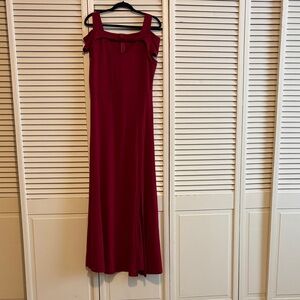 Elegant Red Evening Gown